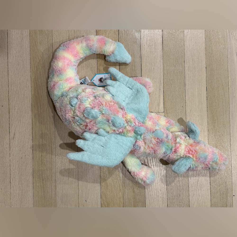 Jellycat Pastel Stuffed Lazulia Dragon